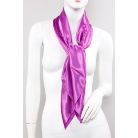 Plain Square Silky Scarf - 12 Colours - 10 per pack - $1.50 ea